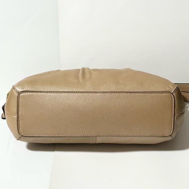 COACH �R�[�` F15512 ���U�[ �N���X�{�f�B �V�����_�[�o�b�O �΂ߊ|�� ���|�� ���f�B�[�X �x�[�W�� �� �u�����h�� 