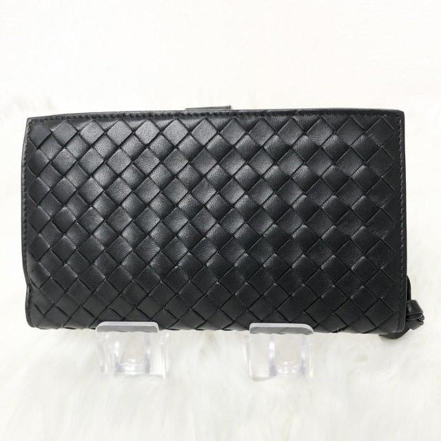 �y���i�z BOTTEGA VENETA �{�b�e�K���F�l�^ ��܂���z �C���g���`���[�g �u���b�N ���U�[ ���j�Z�b�N�X �� �u�����h�� 