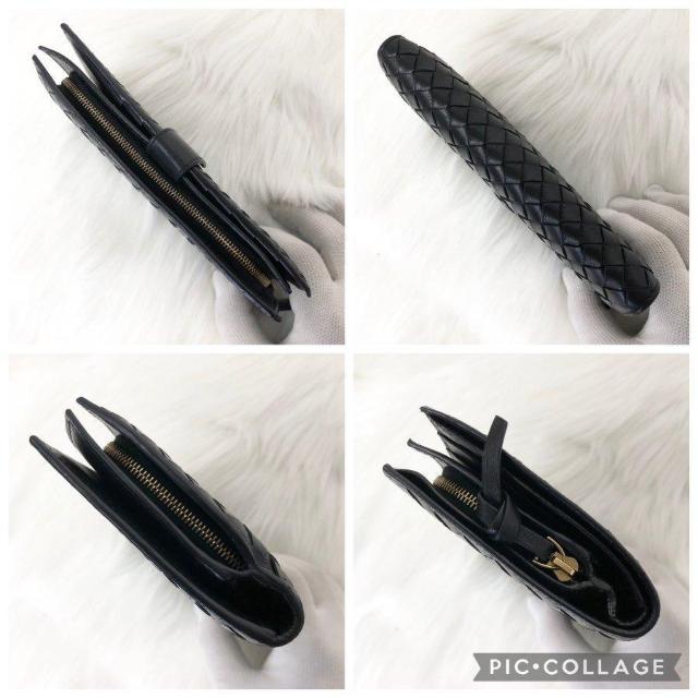 �y���i�z BOTTEGA VENETA �{�b�e�K���F�l�^ ��܂���z �C���g���`���[�g �u���b�N ���U�[ ���j�Z�b�N�X �� �u�����h�� 