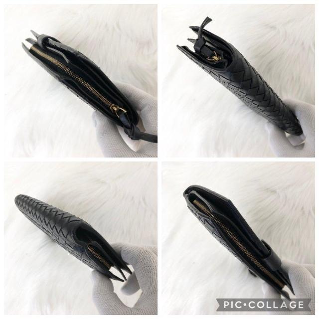 �y���i�z BOTTEGA VENETA �{�b�e�K���F�l�^ ��܂���z �C���g���`���[�g �u���b�N ���U�[ ���j�Z�b�N�X �� �u�����h�� 