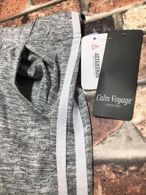 人気の二本ライン!レディースメランジクロプドパンツ1枚 < 女性ファッション  人気の二本ライン!レディースメランジクロプドパンツ1枚 < 女性ファッションの