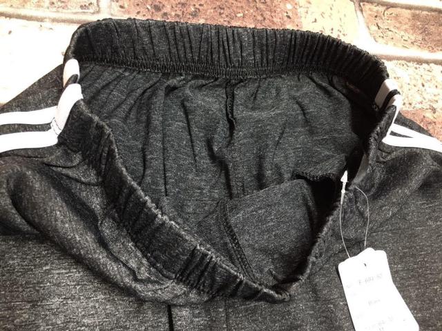 人気の二本ライン!レディースメランジクロプドパンツ1枚 < 女性ファッション  人気の二本ライン!レディースメランジクロプドパンツ1枚 < 女性ファッションの