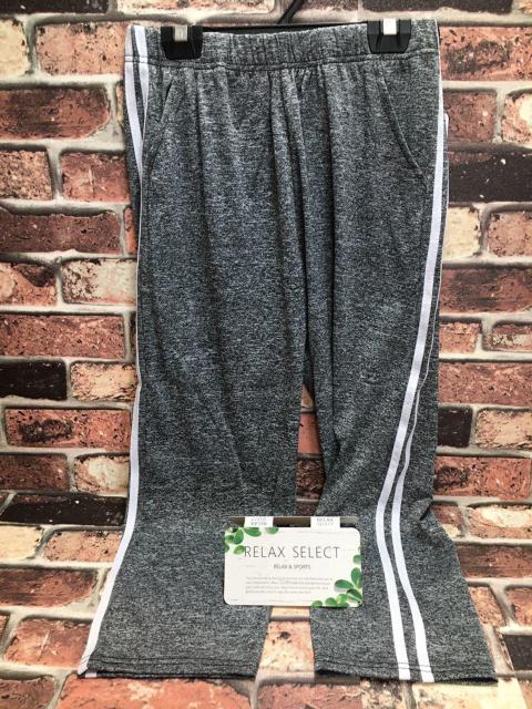 人気の二本ライン!レディースメランジクロプドパンツ1枚 < 女性ファッション  人気の二本ライン!レディースメランジクロプドパンツ1枚 < 女性ファッションの