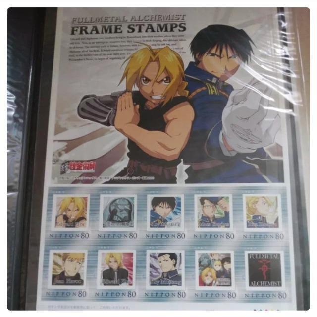 鋼の錬金術師☆台紙付切手シート&ポストカード(未開封) < アニメ/コミック/キャラクター 鋼の錬金術師☆台紙付切手シート&ポストカード(未開封) < アニメ/コミック/キャラクターの
