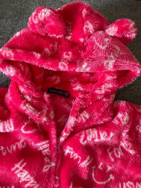 ♯Lovetoxic♯ 耳付きフード可愛いフワモコパーカー 140 ラブトキシック ジディジェニー < キッズ/ベビー  ♯Lovetoxic♯ 耳付きフード可愛いフワモコパーカー 140 ラブトキシック ジディジェニー < キッズ/ベビーの