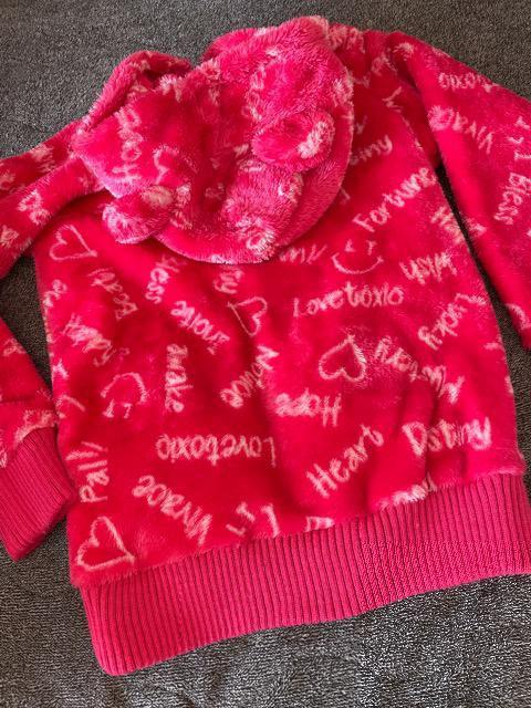 ♯Lovetoxic♯ 耳付きフード可愛いフワモコパーカー 140 ラブトキシック ジディジェニー < キッズ/ベビー  ♯Lovetoxic♯ 耳付きフード可愛いフワモコパーカー 140 ラブトキシック ジディジェニー < キッズ/ベビーの