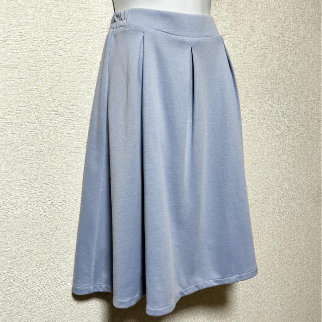 【新品/earth music&ecology】ペールブルー☆膝下丈スカート < ブランド  【新品/earth music&ecology】ペールブルー☆膝下丈スカート < ブランドの