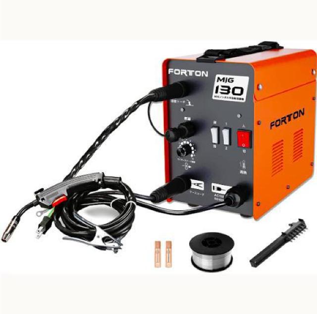 【初心者でも安心、簡単!】半自動溶接機MIG130 家庭用 AC100V ノンガス コンパクト半自動 日本語説明書 < ペット/手芸/園芸  【初心者でも安心、簡単!】半自動溶接機MIG130 家庭用 AC100V ノンガス コンパクト半自動 日本語説明書 < ペット/手芸/園芸の