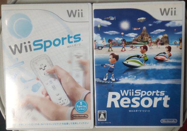 Wiiスポーツソフト2本セット! < ゲーム本体/ソフト  Wiiスポーツソフト2本セット!  < ゲーム本体/ソフトの