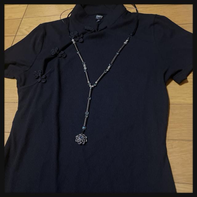 ラ ドログリー フランス素材ハンドメイド☆ゴージャス♪フレンチビーズ ロザリオ風 ロングネックレス モード モダン < 女性アクセサリー/時計  ラ ドログリー フランス素材ハンドメイド☆ゴージャス♪フレンチビーズ ロザリオ風 ロングネックレス モード モダン < 女性アクセサリー/時計の