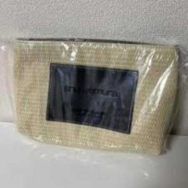 Shu Uemura 限定ノベルティポーチ ベージュ 新品未使用品 < インテリア/ライフ  Shu Uemura 限定ノベルティポーチ ベージュ 新品未使用品  < インテリア/ライフの