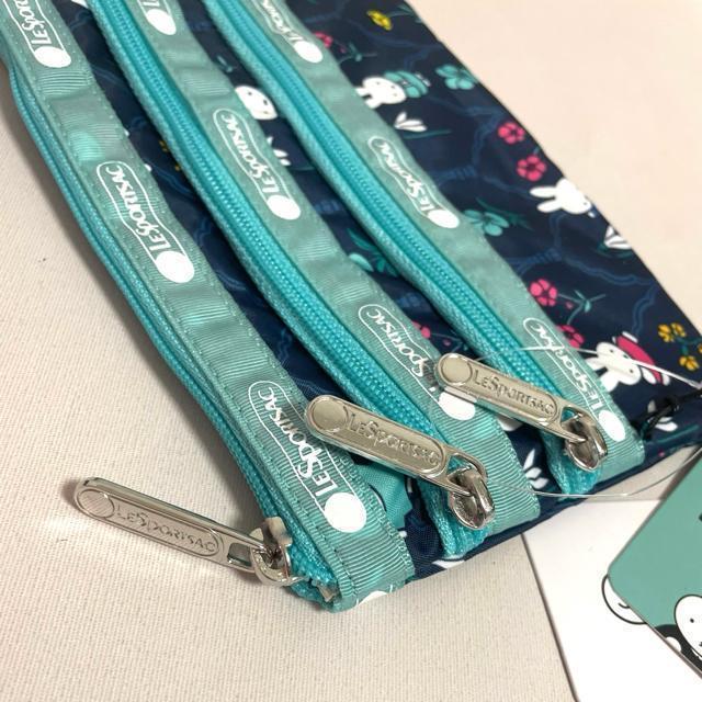 ★新品★LeSportsac レスポートサック miffy ミッフィー ガーデンフローラル 3つ収納 ポーチ 7158 送料無料 < 女性ファッション  ★新品★LeSportsac レスポートサック miffy ミッフィー ガーデンフローラル 3つ収納 ポーチ 7158 送料無料 < 女性ファッションの