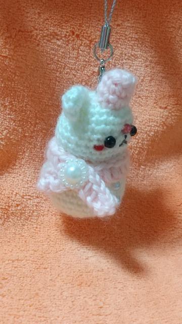 くま雪だるま*編みぐるみストラップ(ピンク) < ペット/手芸/園芸 くま雪だるま*編みぐるみストラップ(ピンク) < ペット/手芸/園芸の