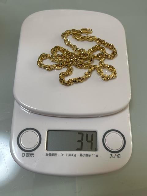 750刻印 ITALYネックレス < 男性アクセサリー/時計 750刻印 ITALYネックレス < 男性アクセサリー/時計の