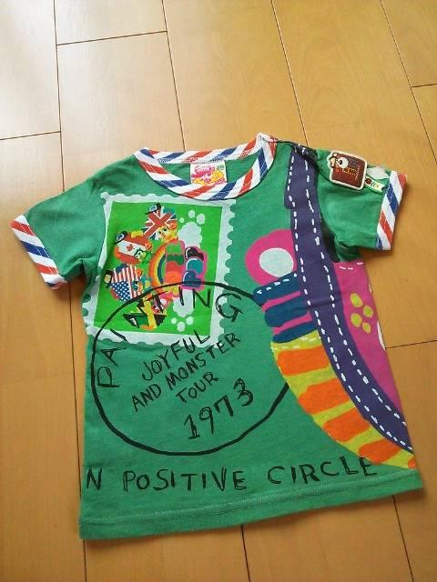 中古スーパーラブレターTシャツ110緑JAM < ブランド  中古スーパーラブレターTシャツ110緑JAM < ブランドの