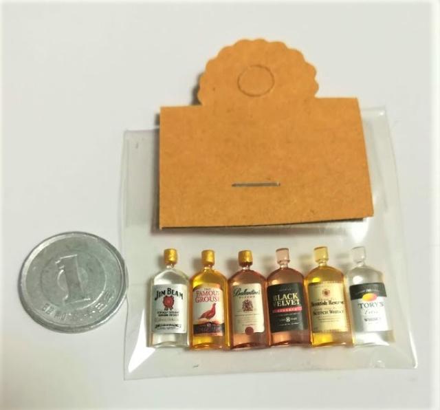 ミニチュア★ウイスキー6本セット★ドールハウスに★ < おもちゃ  ミニチュア★ウイスキー6本セット★ドールハウスに★  < おもちゃの