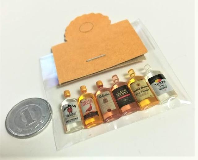 ミニチュア★ウイスキー6本セット★ドールハウスに★ < おもちゃ  ミニチュア★ウイスキー6本セット★ドールハウスに★ < おもちゃの