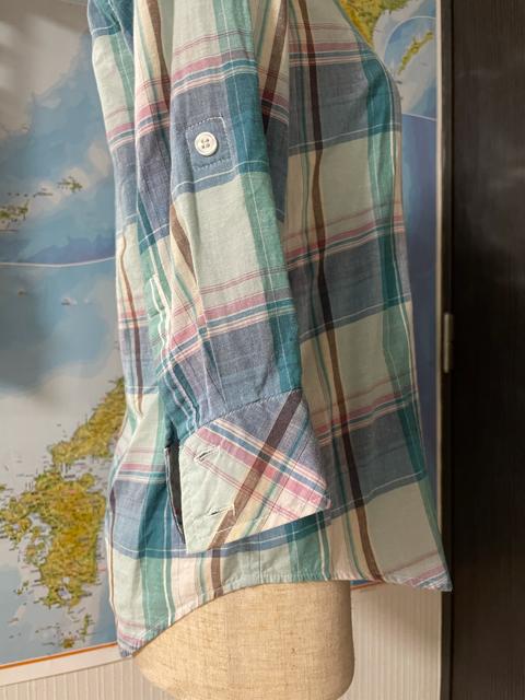 ランズオブエデン チェックシャツ ネルシャツ M 美品 < ブランド ランズオブエデン チェックシャツ ネルシャツ M 美品 < ブランドの