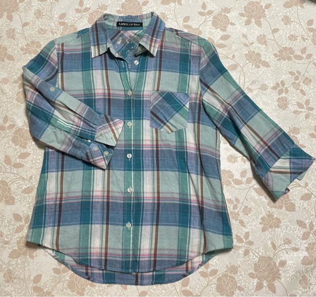 ランズオブエデン チェックシャツ ネルシャツ M 美品 < ブランド ランズオブエデン チェックシャツ ネルシャツ M 美品 < ブランドの