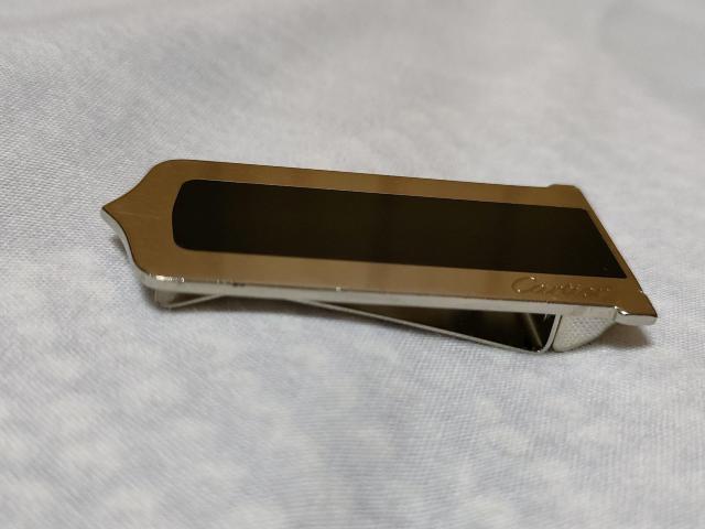 正規レア カルティエ アルディロン 2Cロゴ コンビメタルマネークリップ ロングCモチーフ シルバー 黒 財布 ペーパーウォレット < ブランド  正規レア カルティエ アルディロン 2Cロゴ コンビメタルマネークリップ ロングCモチーフ シルバー 黒 財布 ペーパーウォレット < ブランドの