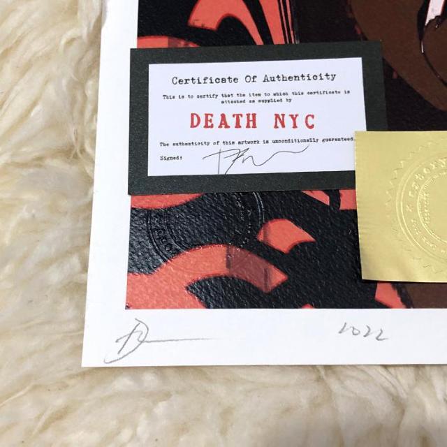 世界限定100枚 2022年 新作正規品 DEATH NYC ノトーリアス・B.I.G. ビギー・スモールズ HIPHOP < ホビー  世界限定100枚 2022年 新作正規品 DEATH NYC ノトーリアス・B.I.G. ビギー・スモールズ HIPHOP < ホビーの