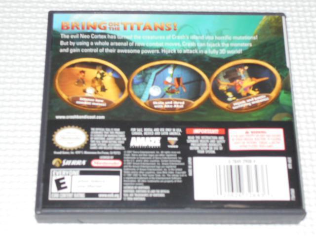 DS★CRASH OF THE TITANS 海外版★箱付・説明書付・ソフト付 < ゲーム本体/ソフト  DS★CRASH OF THE TITANS 海外版★箱付・説明書付・ソフト付 < ゲーム本体/ソフトの