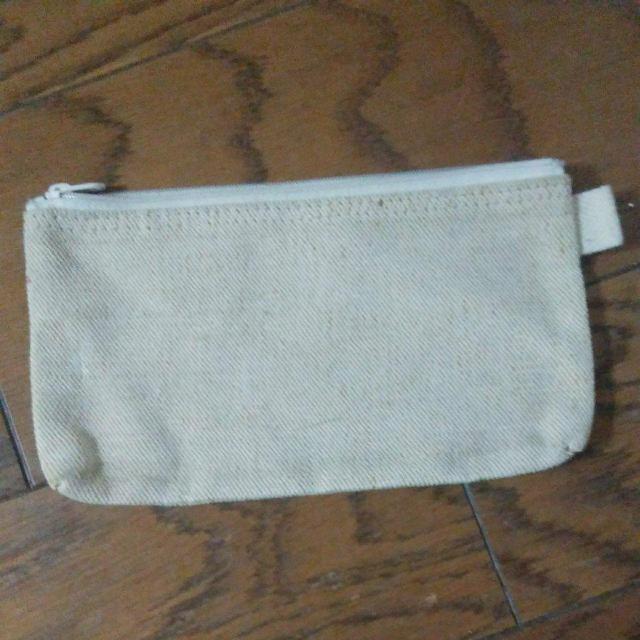 新品 帆布 ペンケース ベージュ 小物入れ < 女性ファッション  新品 帆布 ペンケース ベージュ 小物入れ  < 女性ファッションの