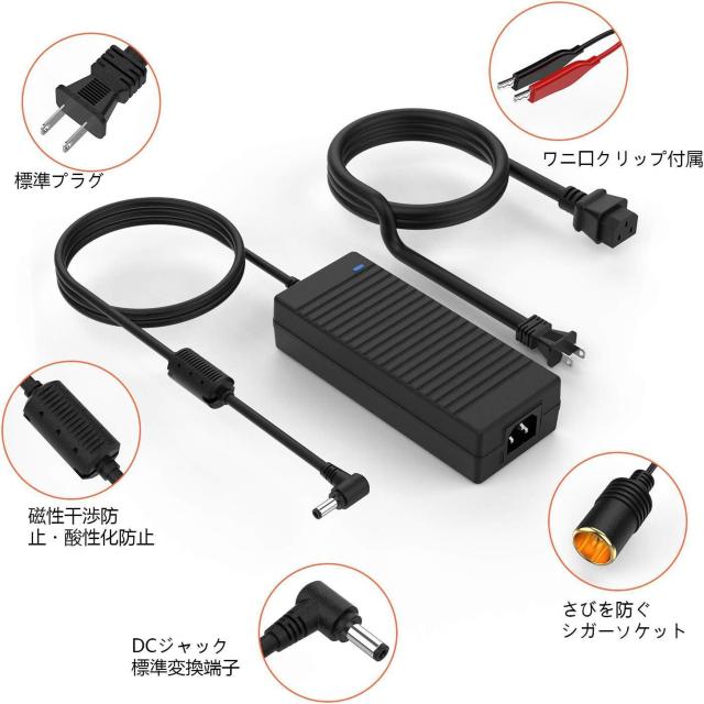 AC-DC ϊA_v^[ 12V 10A 120W (ԍڗpVK[\Pbg/jNbv[qt)  Ɠd/AV 