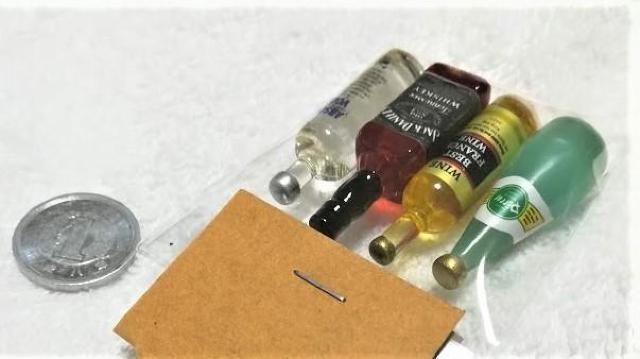 ミニチュア★ウイスキー&ワイン4本セット★ジャックダニエル★ < おもちゃ  ミニチュア★ウイスキー&ワイン4本セット★ジャックダニエル★ < おもちゃの