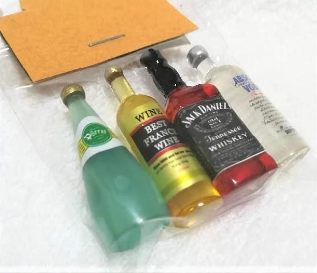 ミニチュア★ウイスキー&ワイン4本セット★ジャックダニエル★ < おもちゃ  ミニチュア★ウイスキー&ワイン4本セット★ジャックダニエル★ < おもちゃの