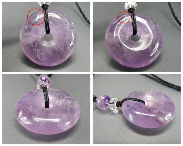 一点物アメジスト丸平安扣ネックレス天然石愛の守護石安全御守りUK1-3-15a < 女性アクセサリー/時計  一点物アメジスト丸平安扣ネックレス天然石愛の守護石安全御守りUK1-3-15a < 女性アクセサリー/時計の