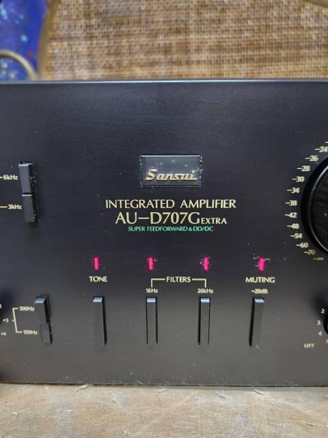 超絶品!整備済完動超美品!山水高級プリメインアンプAU-D707G EXTRA < 家電/AV  超絶品!整備済完動超美品!山水高級プリメインアンプAU-D707G EXTRA < 家電/AVの