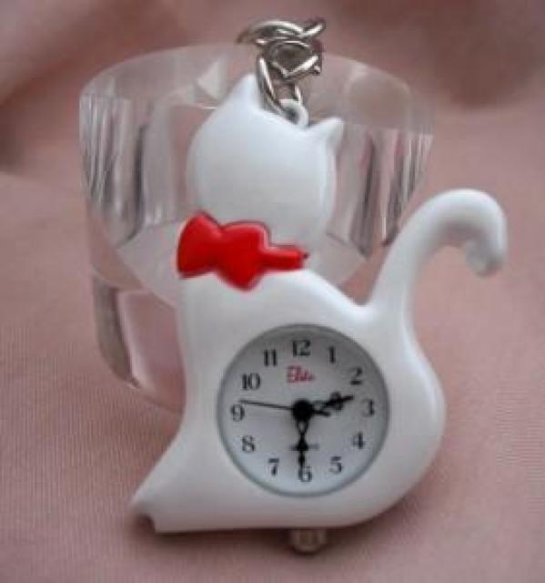 キーチェーンウォッチ〜猫WH < 女性ファッション キーチェーンウォッチ〜猫WH < 女性ファッションの