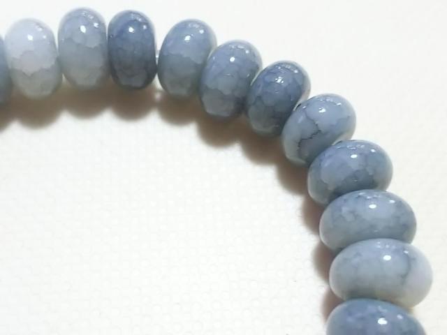 天然石★龍紋瑪瑙(グレー) 8mm ブレス < 女性アクセサリー/時計 天然石★龍紋瑪瑙(グレー) 8mm ブレス < 女性アクセサリー/時計の