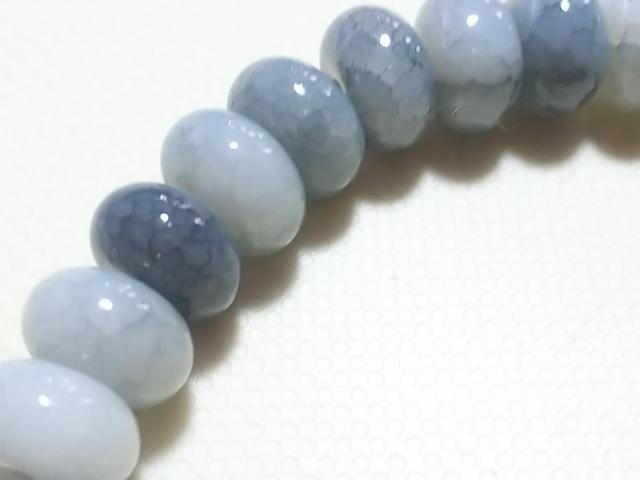 天然石★龍紋瑪瑙(グレー) 8mm ブレス < 女性アクセサリー/時計 天然石★龍紋瑪瑙(グレー) 8mm ブレス < 女性アクセサリー/時計の