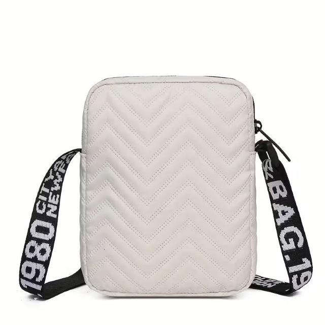 残1点★爆ヤス価格690円★ユニセックス クロスボディバッグ 調節可能ストラップ付き -コ日常使いパース、ジッパークロージャー 白 < 男性ファッション 残1点★爆ヤス価格690円★ユニセックス クロスボディバッグ 調節可能ストラップ付き -コ日常使いパース、ジッパークロージャー 白 < 男性ファッションの