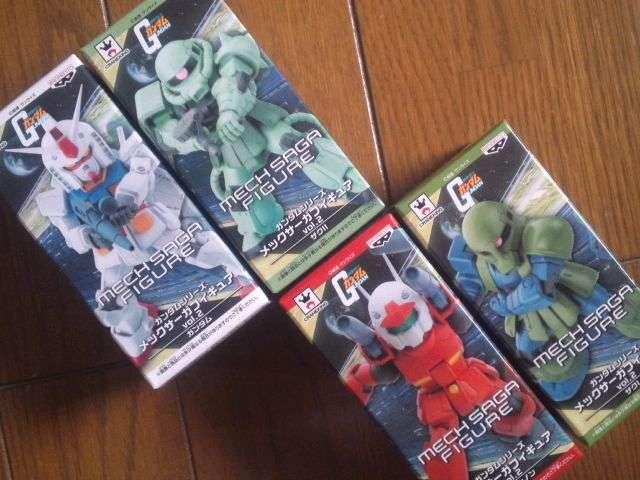 ガンダムシリーズ メックサーガフィギュアvol.2 全4種 < アニメ/コミック/キャラクター  ガンダムシリーズ メックサーガフィギュアvol.2 全4種  < アニメ/コミック/キャラクターの