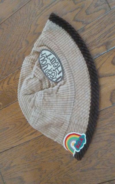 こーディロイ 帽子 62cm 美品 < キッズ/ベビー  こーディロイ 帽子 62cm 美品  < キッズ/ベビーの