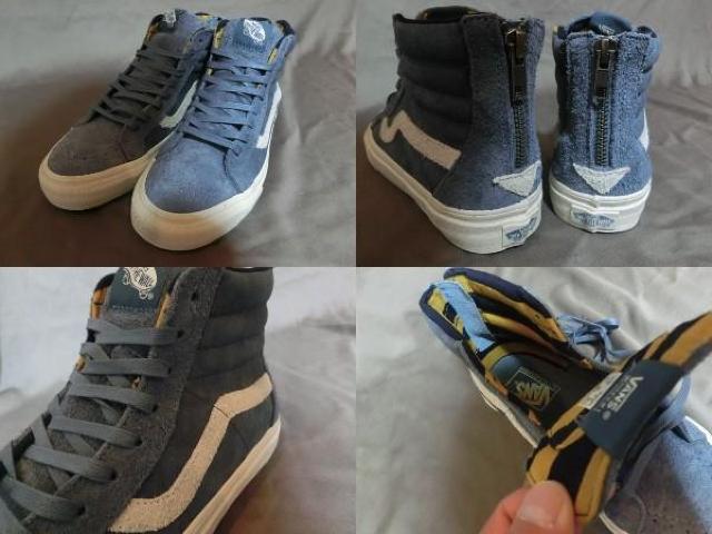 スウェード&レザー バンズ 【SK8-Hi Zip DX】23.5a 新品 < ブランド  スウェード&レザー バンズ 【SK8-Hi Zip DX】23.5a 新品 < ブランドの