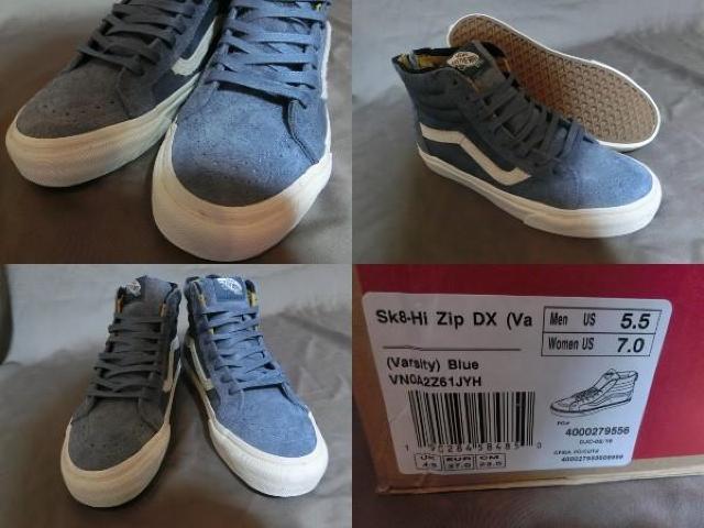 スウェード&レザー バンズ 【SK8-Hi Zip DX】23.5a 新品 < ブランド  スウェード&レザー バンズ 【SK8-Hi Zip DX】23.5a 新品 < ブランドの