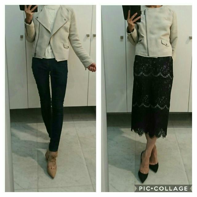 値下げ PLST レザー風ジャケット 2way サイズXS < ブランド  値下げ PLST レザー風ジャケット 2way サイズXS < ブランドの