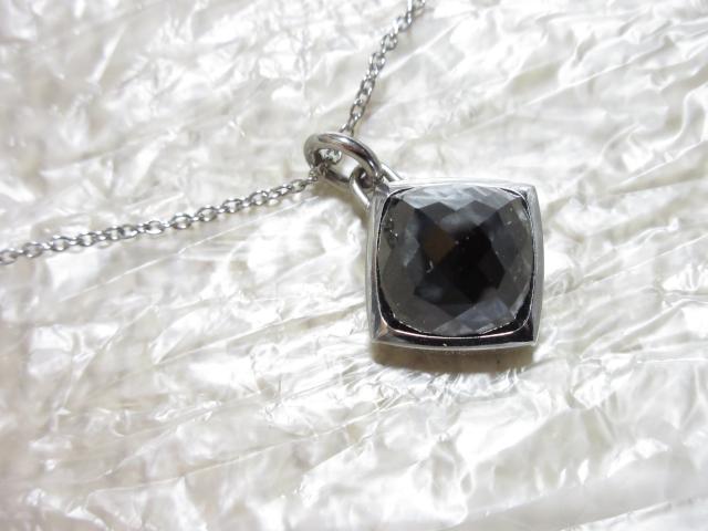 Vie jewelry*ステンレス製ネックレス*男女(シルバー×黒) < 女性アクセサリー/時計 Vie jewelry*ステンレス製ネックレス*男女(シルバー×黒) < 女性アクセサリー/時計の