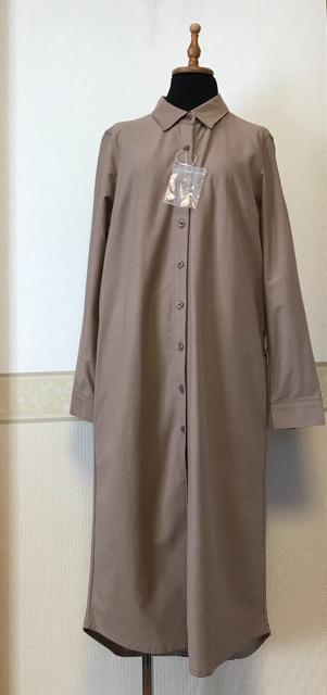 UNITED ARROWS GREEN LABEL RELAXING 未使用 シャツワンピースベージュ < ブランド  UNITED ARROWS GREEN LABEL RELAXING 未使用 シャツワンピースベージュ < ブランドの