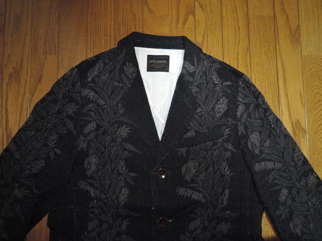 美中古 BY GLADHAND グラッドハンド 薄手 テーラード ジャケット S 総柄 < 男性ファッション  美中古 BY GLADHAND グラッドハンド 薄手 テーラード ジャケット S 総柄 < 男性ファッションの