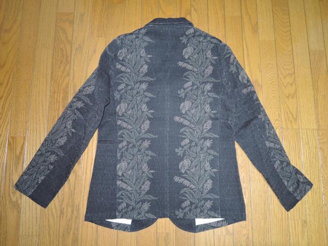 美中古 BY GLADHAND グラッドハンド 薄手 テーラード ジャケット S 総柄 < 男性ファッション  美中古 BY GLADHAND グラッドハンド 薄手 テーラード ジャケット S 総柄 < 男性ファッションの