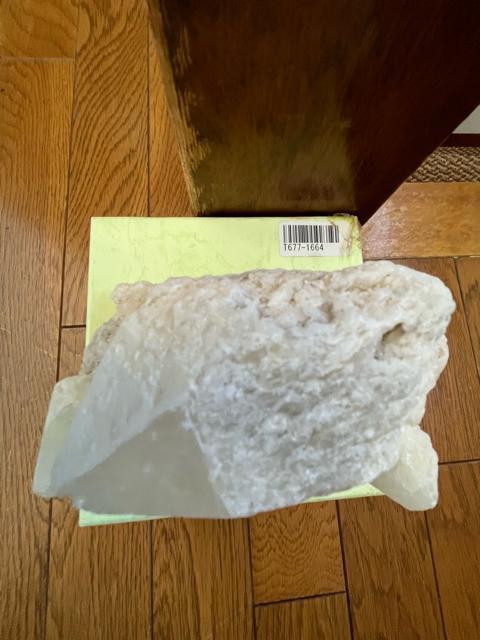 水晶クラスター!原石!塊!ずっしり!原石のみ!先が六角が2つ! < インテリア/ライフ  水晶クラスター!原石!塊!ずっしり!原石のみ!先が六角が2つ! < インテリア/ライフの