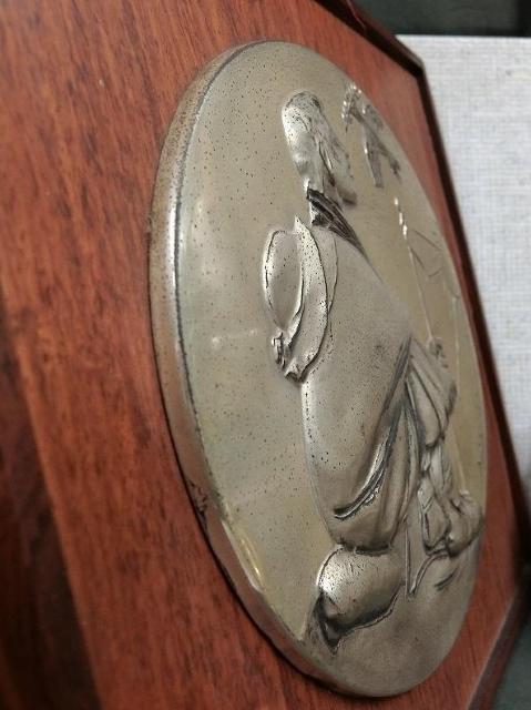 超超大特価!超貴重銀925の芸術品!イタリアの代表的彫刻家ジャコモ・マンズー氏作 レリーフ 銀製 925刻印 レリーフ重量483g < ホビー  超超大特価!超貴重銀925の芸術品!イタリアの代表的彫刻家ジャコモ・マンズー氏作 レリーフ 銀製 925刻印 レリーフ重量483g < ホビーの