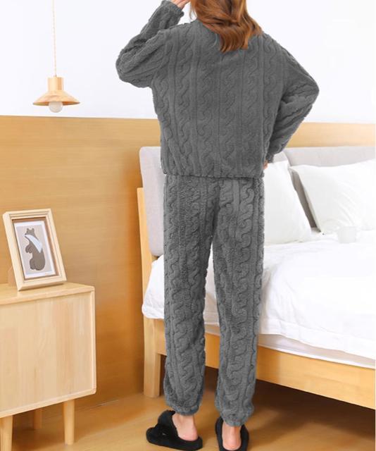 送料無料 新品 フリースパジャマ レディース 上下セット < 女性ファッション  送料無料 新品 フリースパジャマ レディース 上下セット < 女性ファッションの