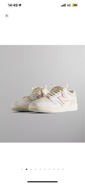 KITH × New Balance Numeric 480 Madison Square Garden White Orange < ブランド  KITH × New Balance Numeric 480 Madison Square Garden White Orange < ブランドの