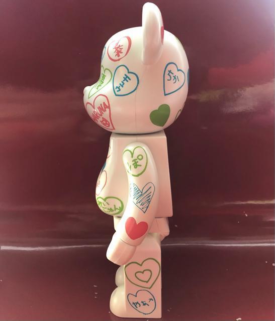 《AKB48 × セブンイレブン × BE@RBRICK》400% ベアブリック フィギュア キューブリック デザイナーズトイ < ホビー  《AKB48 × セブンイレブン × BE@RBRICK》400% ベアブリック フィギュア キューブリック デザイナーズトイ < ホビーの